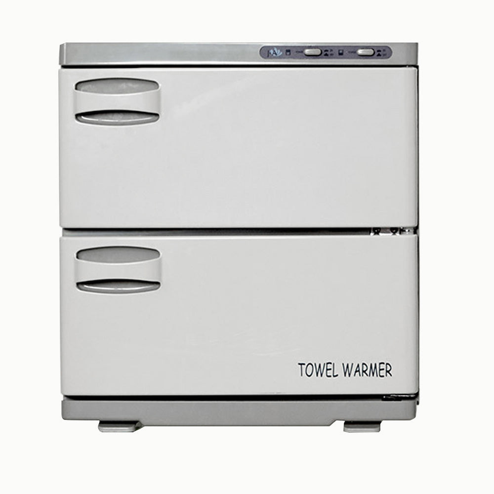 Puerta Doble - Calentador de Toallas - Capacidad para 48 Toallas